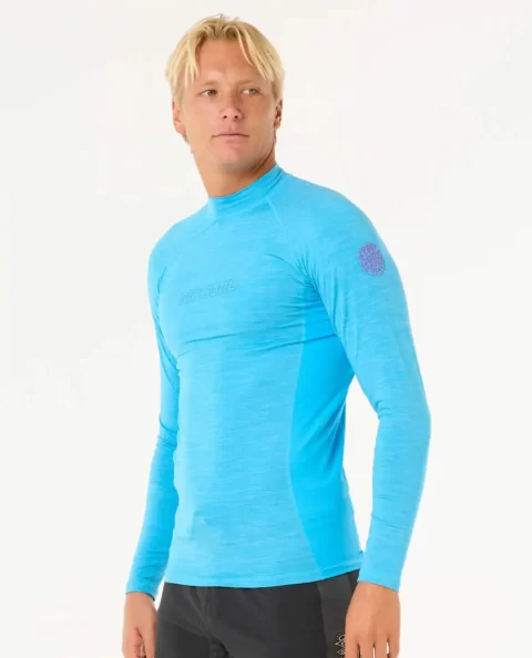 Dawn Patrol Uv Long Sleeve Rash Guard Mens Rash Guards Rip Curl - Image 2