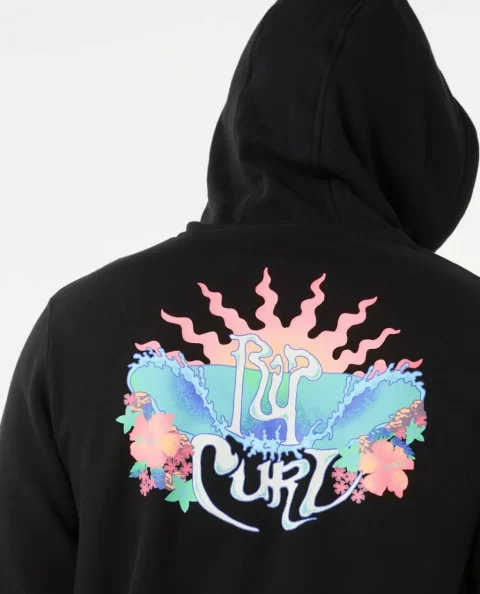 Dazed Zip Through Hoodies & Fleece Mens Rip Curl - Image 5