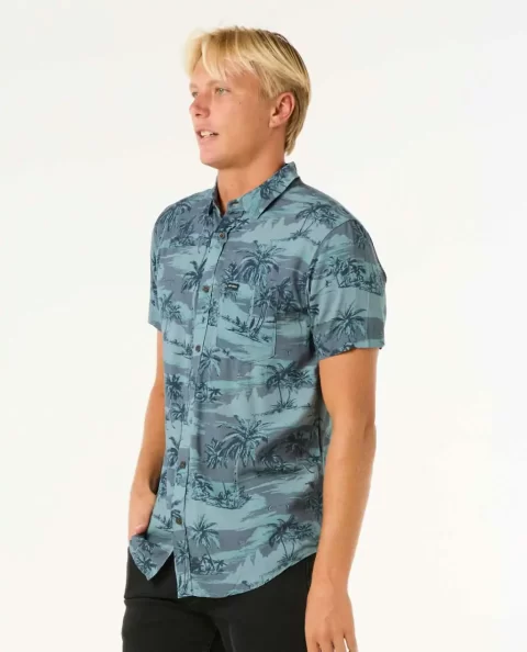 Dreamer Barrel Killa Short Sleeve Shirt Mens Rip Curl Shirts & Flannels - Image 3