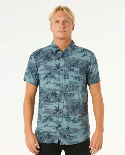 Dreamer Barrel Killa Short Sleeve Shirt Mens Rip Curl Shirts & Flannels