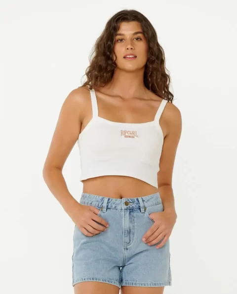 Dreamer Ribbed Tank Rip Curl Women Tees & Tanks