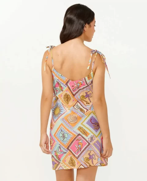 Dresses & Rompers Rip Curl Beach Party Mini Tie Dress Women - Image 3
