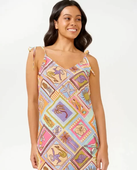 Dresses & Rompers Rip Curl Beach Party Mini Tie Dress Women