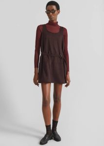 Dresses The Frankie Shop Women Kildare Faux Suede Dress - Plum Purple - Image 2