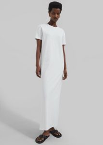 Dresses White The Frankie Shop Maya T-Shirt Dress - White Women - Image 4