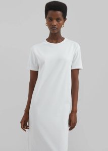 Dresses White The Frankie Shop Maya T-Shirt Dress - White Women - Image 5