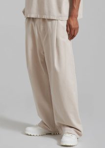 Drew Denim Pants - Natural Beige Bottoms The Frankie Shop Men - Image 2