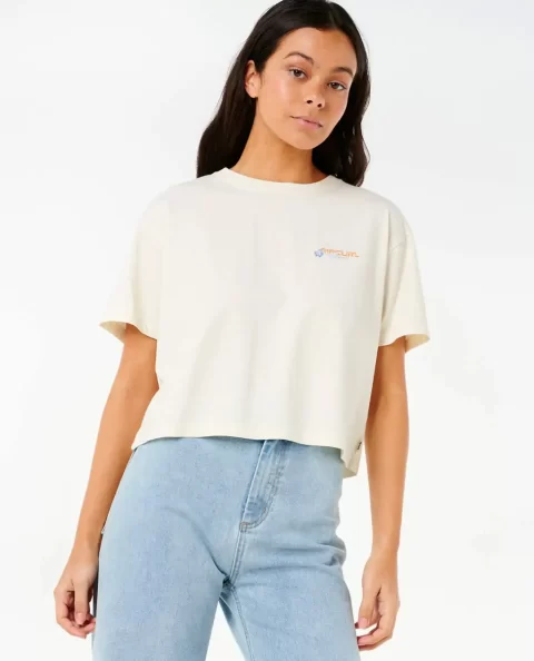Dune Dancer Crop Tee Rip Curl Tees & Tanks Women