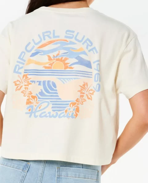 Dune Dancer Crop Tee Rip Curl Tees & Tanks Women - Image 5
