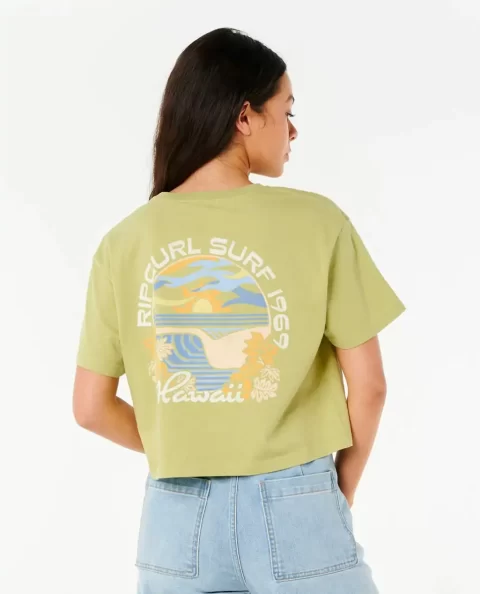 Dune Dancer Crop Tee Tees & Tanks Women Rip Curl - Image 2