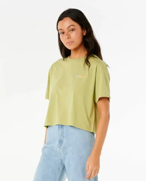 Dune Dancer Crop Tee Tees & Tanks Women Rip Curl - Image 3