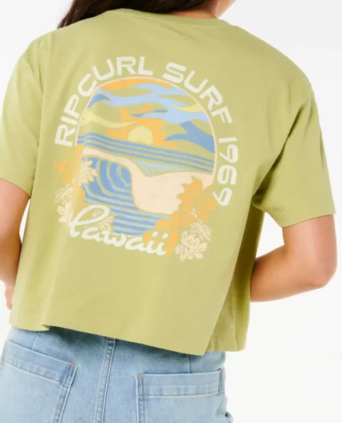 Dune Dancer Crop Tee Tees & Tanks Women Rip Curl - Image 5