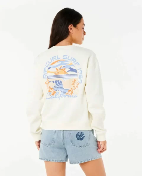 Dune Dancer Relaxed Crew Women Rip Curl Hoodies & Fleece