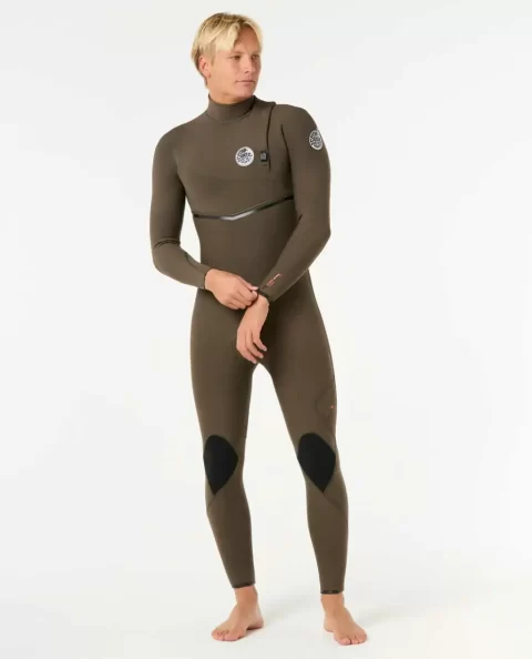 E7 Flashbomb 3/2 Zip Free Fullsuit Wetsuit Mens Rip Curl Fullsuits - Image 4