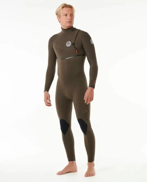 E7 Flashbomb 4/3 Zip Free Fullsuit Wetsuit Rip Curl Fullsuits Mens - Image 2