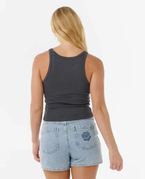 Eddie Would Go Rib Tank Women Rip Curl Tees & Tanks - Image 2