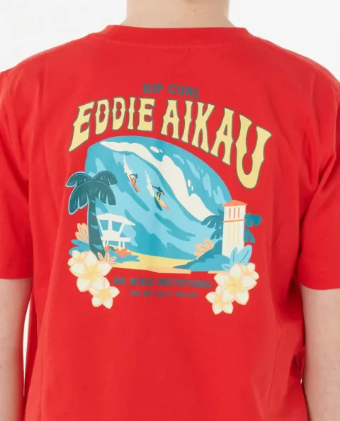 Eddie Would Go The Bay Tee (2 Rip Curl Tops & Tees Kids - Image 5