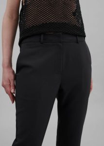 Emersyn Capri Pants - Black Bottoms Black The Frankie Shop Women - Image 5