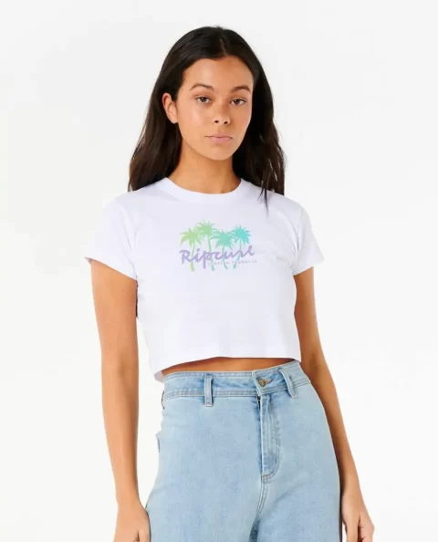 Es Vedra Baby Tee Rip Curl Women Tees & Tanks