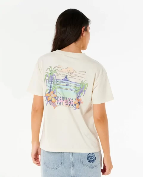 Es Vedra Relaxed Tee Tees & Tanks Rip Curl Women - Image 2