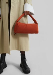 Estra Puffer Bag - Orange Orange Bags The Frankie Shop Women