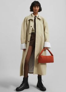 Estra Puffer Bag - Orange Orange Bags The Frankie Shop Women - Image 4