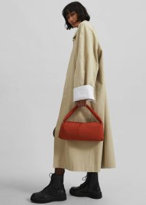 Estra Puffer Bag - Orange Orange Bags The Frankie Shop Women - Image 5