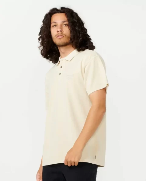 Fade Out Embroid Polo Shirt Mens Shirts & Flannels Rip Curl - Image 2
