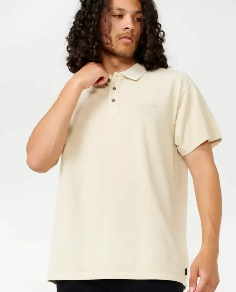 Fade Out Embroid Polo Shirt Mens Shirts & Flannels Rip Curl