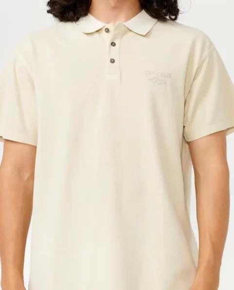 Fade Out Embroid Polo Shirt Mens Shirts & Flannels Rip Curl - Image 5