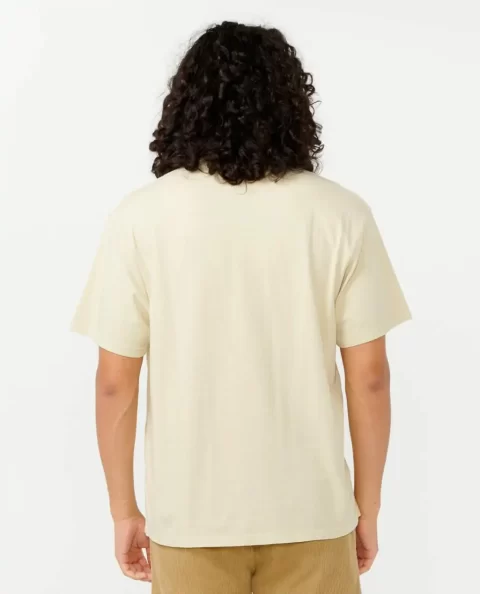 Fade Out Embroid Tee Mens Rip Curl Tees & Tanks - Image 5