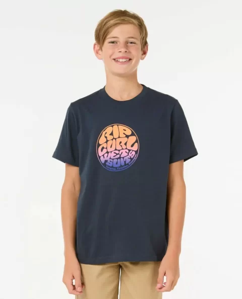 Filgree Short Sleeve Tee Boy Rip Curl Kids Tops & Tees
