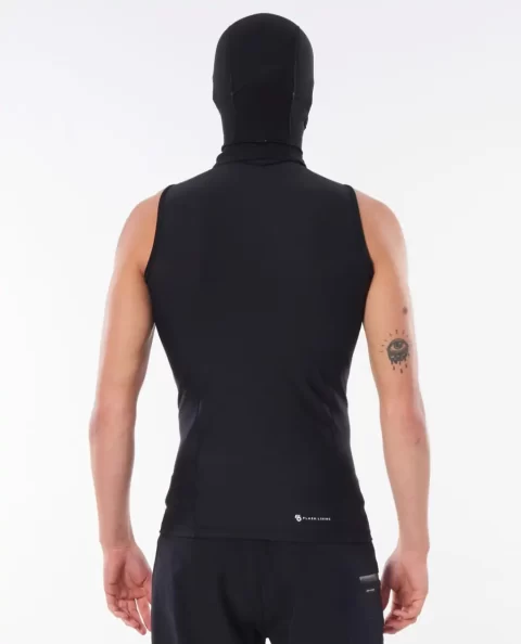 Flashbomb 0.5Mm Hooded Vest Mens Rip Curl Jackets Vests & Bottoms - Image 3