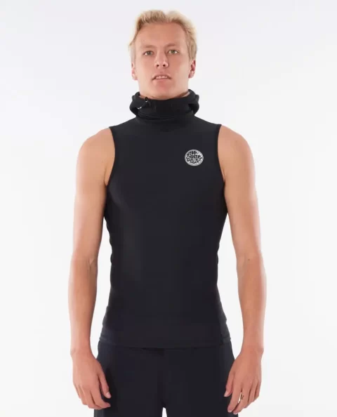 Flashbomb 0.5Mm Hooded Vest Mens Rip Curl Jackets Vests & Bottoms - Image 4