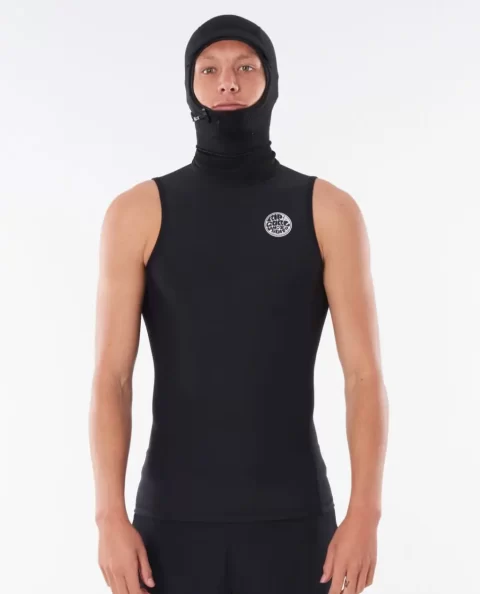 Flashbomb 0.5Mm Hooded Vest Mens Rip Curl Jackets Vests & Bottoms