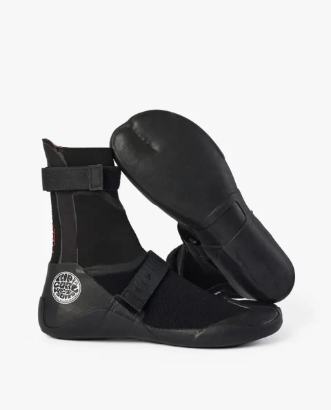 Flashbomb 3Mm Narrow Hidden Split Toe Booties Mens Rip Curl Booties Gloves & Hoods