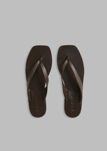 Flats A.emery The Kinto Sandal - Walnut The Frankie Shop Brown Women - Image 2