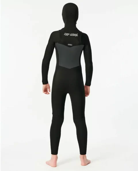 Fullsuits Junior Dawn Patrol 5/4 Chest Zip Fullsuit Wetsuit Rip Curl Kids - Image 3