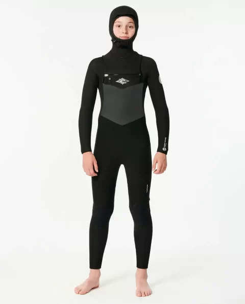 Fullsuits Junior Dawn Patrol 5/4 Chest Zip Fullsuit Wetsuit Rip Curl Kids