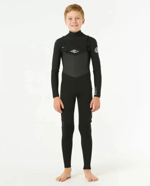 Fullsuits Kids Rip Curl Junior Dawn Patrol Chest Zip 4/3 Wetsuit