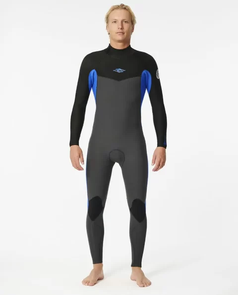 Fullsuits Mens Dawn Patrol 4/3 Back Zip Wetsuit Rip Curl