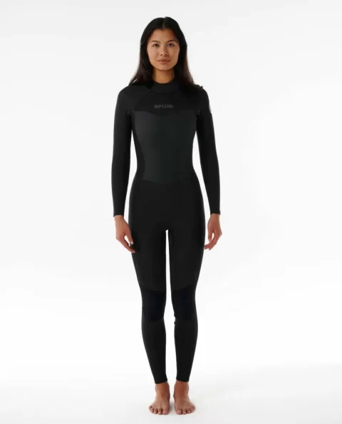 Fullsuits Rip Curl Womens Dawn Patrol 4/3 Back Zip Wetsuit Women