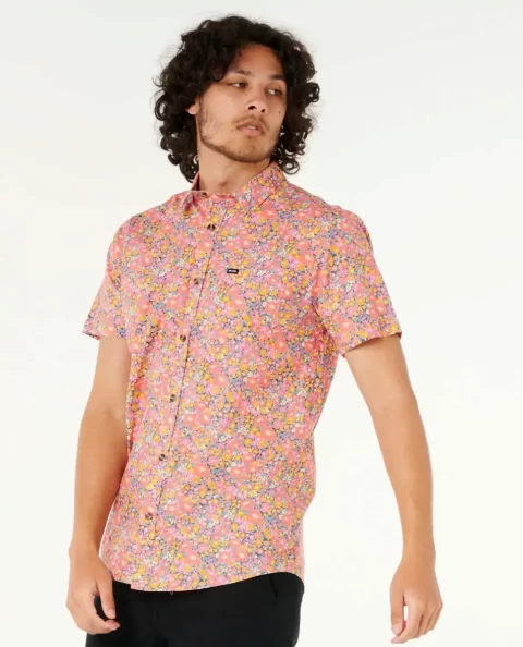 Fun Times Ditsy Short Sleeve Shirt Shirts & Flannels Mens Rip Curl - Image 2