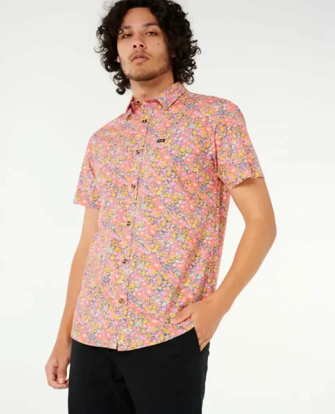 Fun Times Ditsy Short Sleeve Shirt Shirts & Flannels Mens Rip Curl