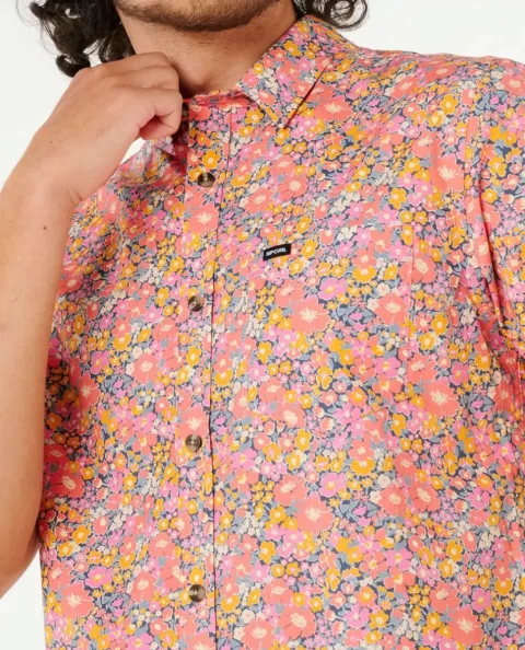 Fun Times Ditsy Short Sleeve Shirt Shirts & Flannels Mens Rip Curl - Image 5