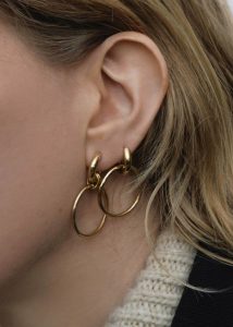 Gold The Frankie Shop Otiumberg Laguna Hoops - Gold Jewelry Women - Image 2