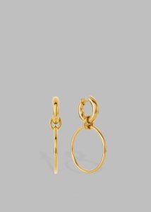 Gold The Frankie Shop Otiumberg Laguna Hoops - Gold Jewelry Women