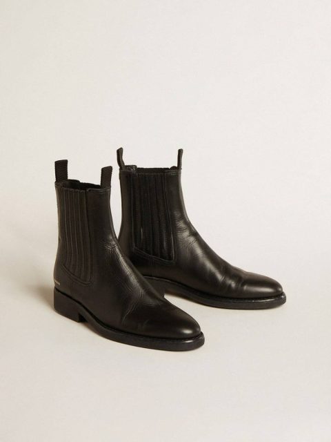 Golden Goose Boots Black Women’s Chelsea Boots In Black Leather Women - Image 2