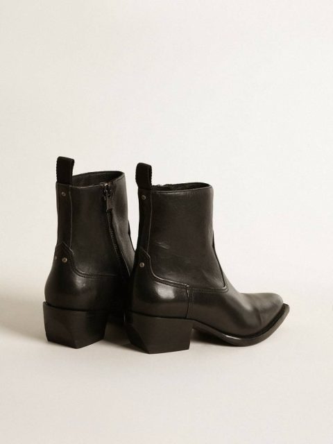 Golden Goose Boots Women’s Debbie Boots In Black Leather Women Black - Image 5