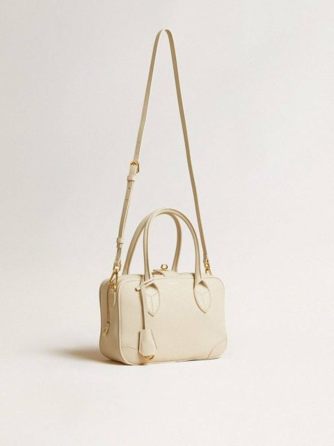 Golden Goose Crossbody Bags Women Vita Bag In Butter-Colored Sheepskin Leather With Gold Details Butter - Image 3